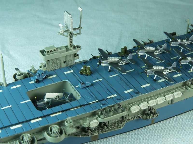 タミヤ アメリカ海軍 護衛航空母艦 ボーグ（BOUGE)