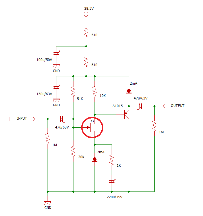 FETとトランジスタの歪＆ノイズを比較