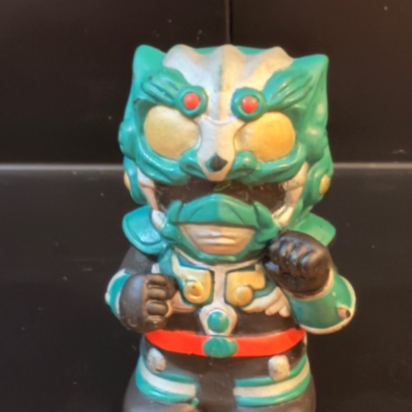 マーミット社製の「ネロンガ＆グリーンモンス」ソフビフィギュアセット