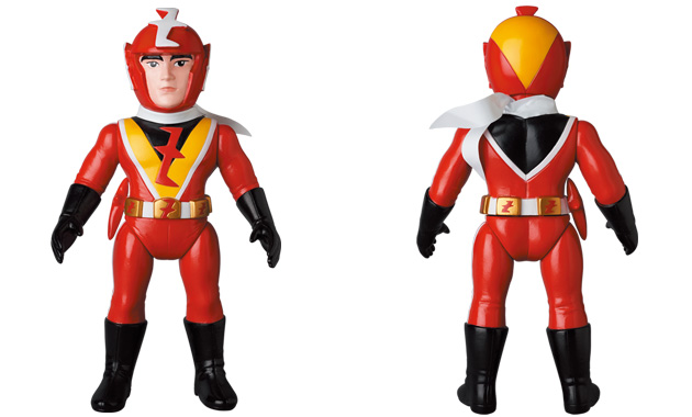 メディコムトイ 東映レトロソフビヒーローズ 快傑ズバット ソフビ 石森