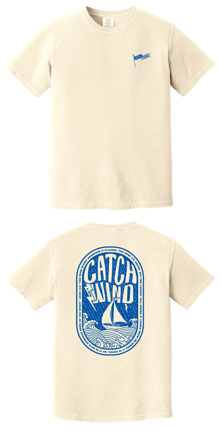 T-Shirt, Catch the Wind, Ivory