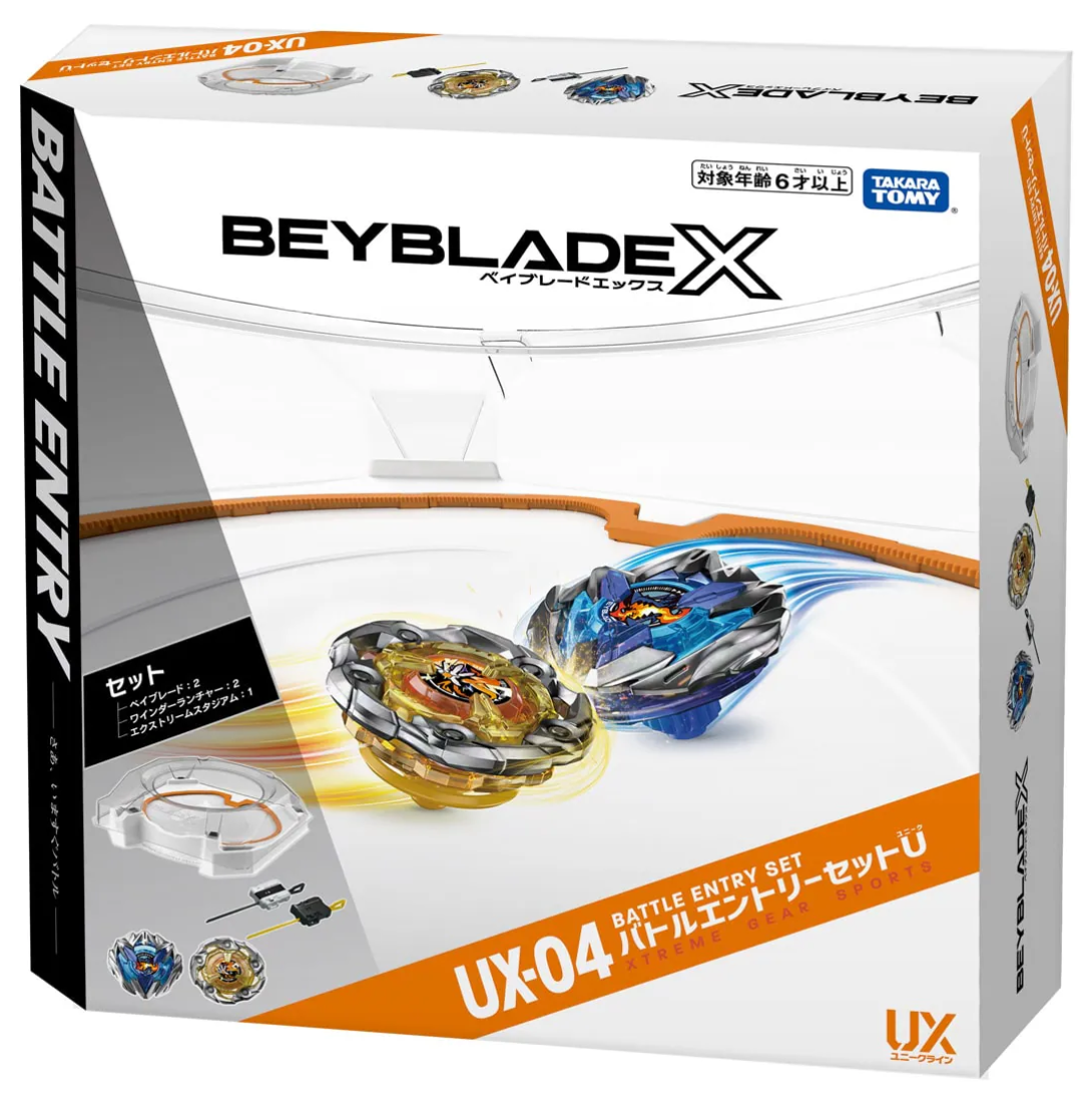 Takara Tomy Beyblade X | UX-04 Battle Entry Set with Stadium