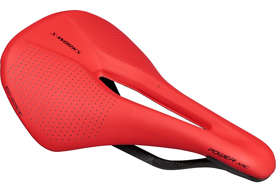 Specialized S-Works power arc saddle red 143mm - 27118-1713
