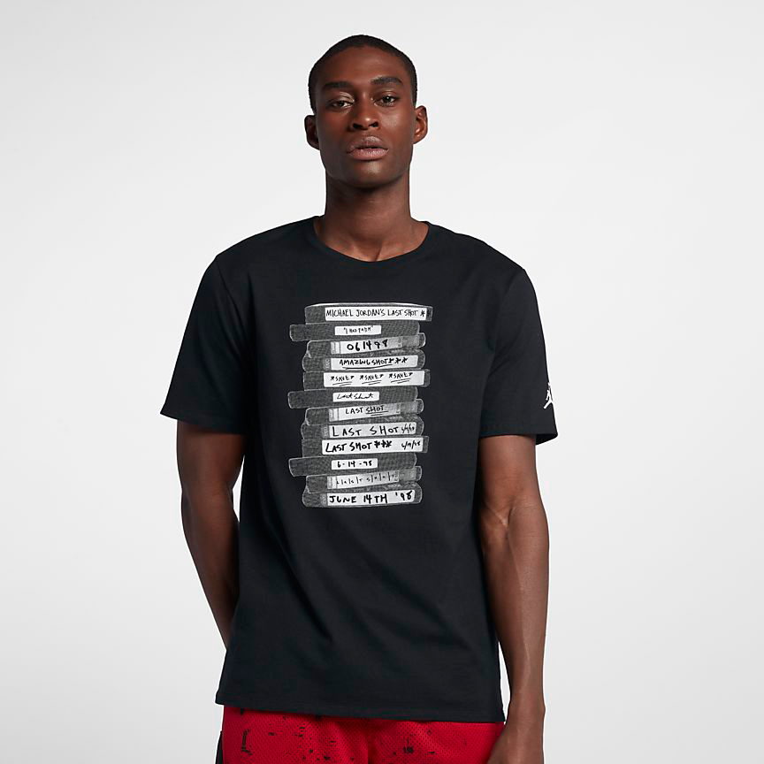 Air Jordan 14 Last Shot T Shirt | SportFits.com
