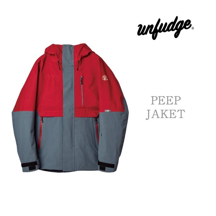 unfudge snow wear PEEP JACKET 24-25 スノーボード ウェア
