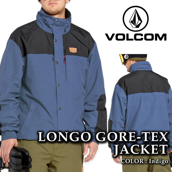 ボルコム スノーボード ウェア ジャケット VOLCOM MENS LONGO GORE-TEX