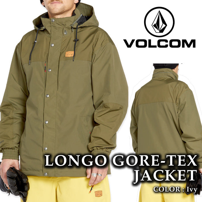 ボルコム スノーボード ウェア ジャケット VOLCOM MENS LONGO GORE-TEX