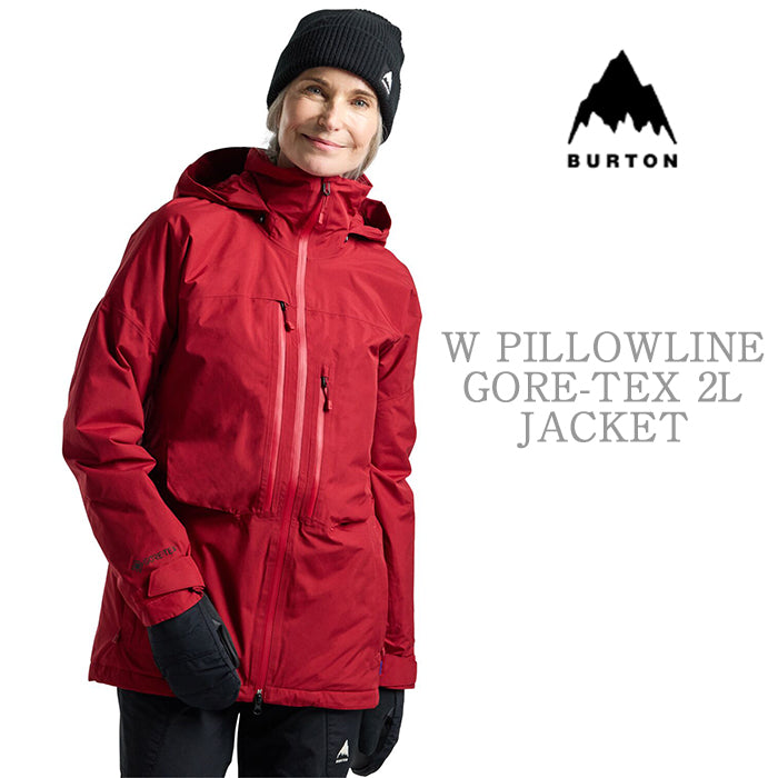 BURTON Women's Burton Pillowline GORE-TEX 2L Jacket Deep Red