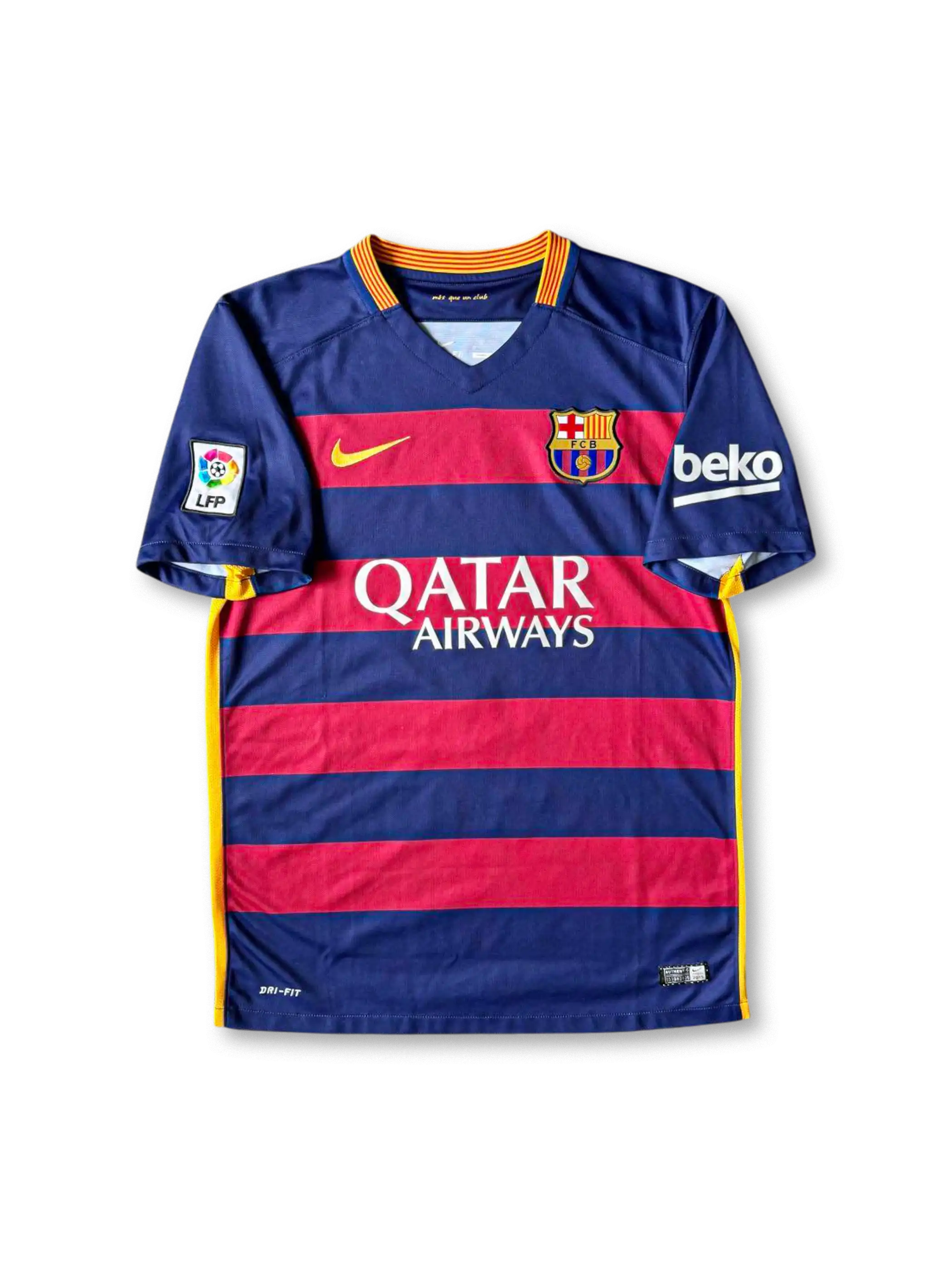 2015-16 FCバルセロナ ホームシャツ（ルイス・スアレス #9）-KICKO – Kicko