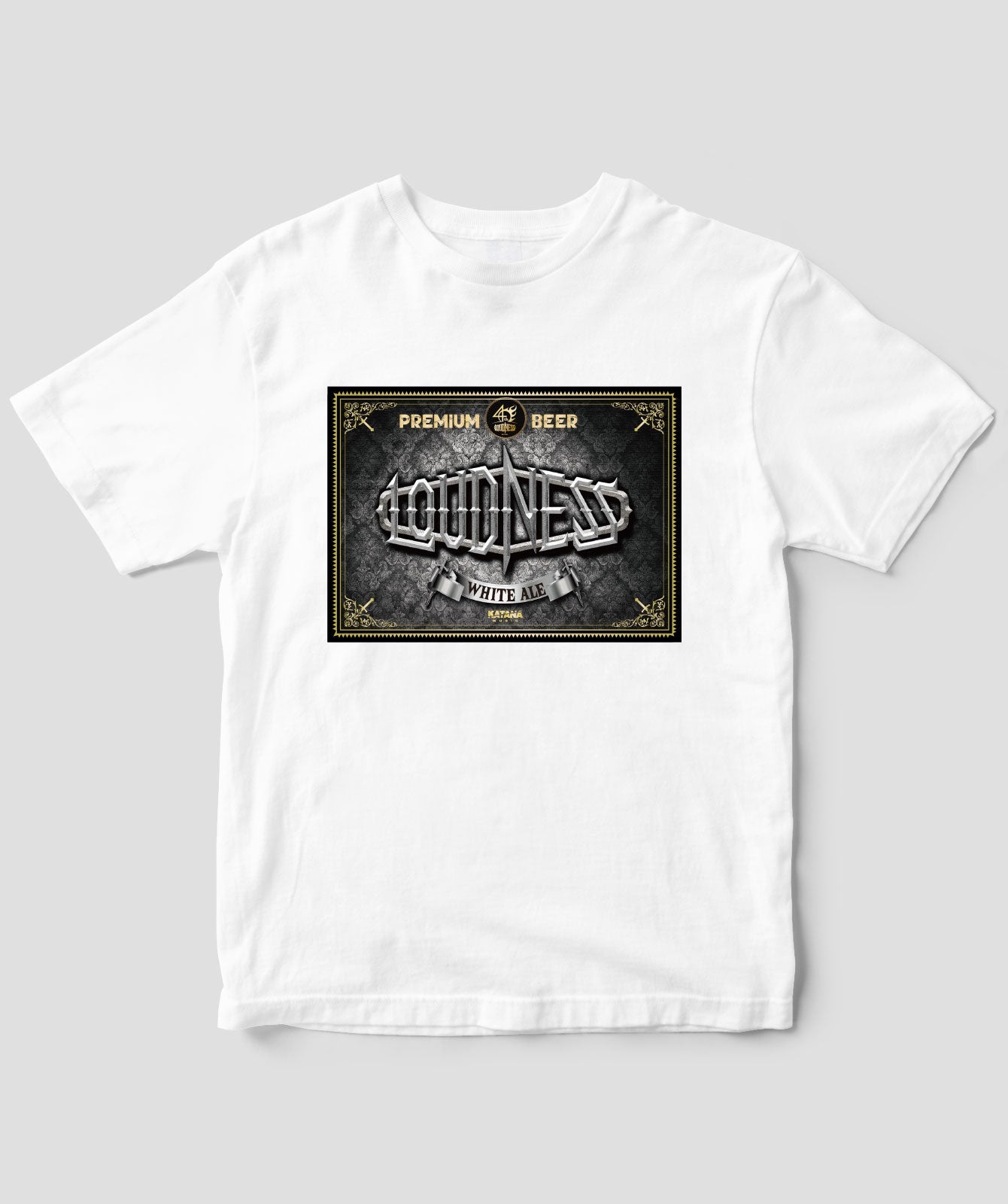 ラウドネス40周年BEERスペシャルTシャツ／WHITE ALE – T-OD（株式会社
