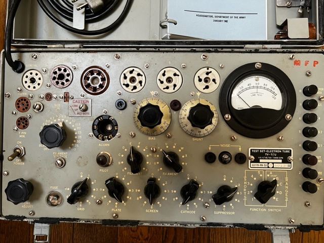 TV-7真空管試験器