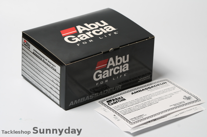 アブガルシア アンバサダー 6500 CS ロケット ピンク 2022モデル