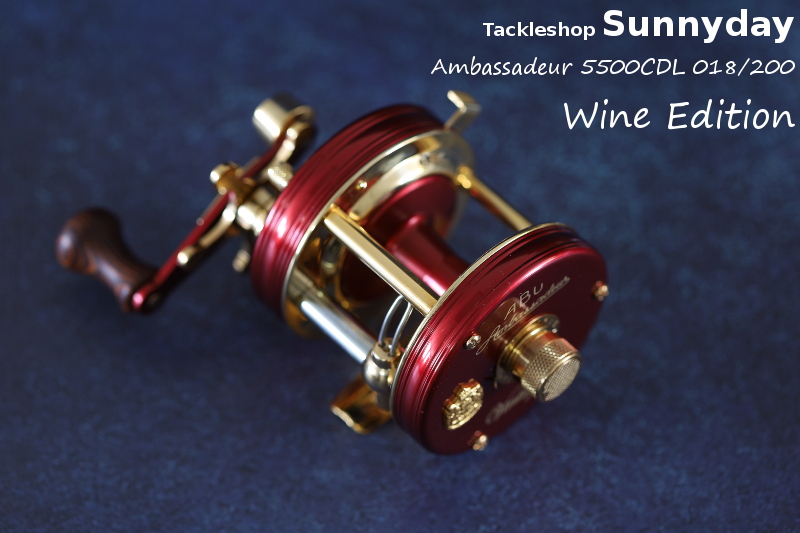 アブガルシア アンバサダー 5500 CDL ワインエディション 018/200