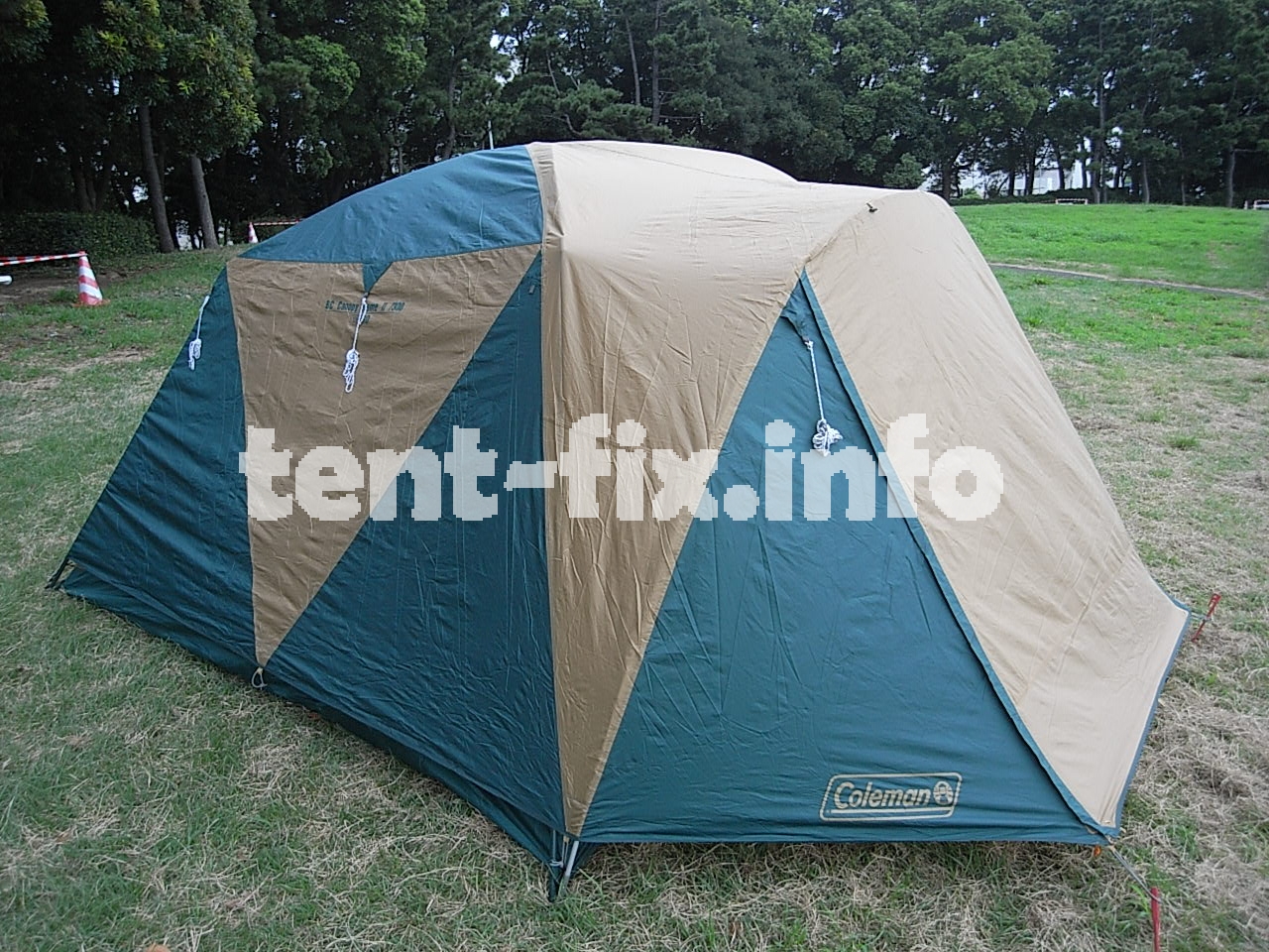 コールマ BC ワイドドームテント、スクリーンキャノピータープⅡ