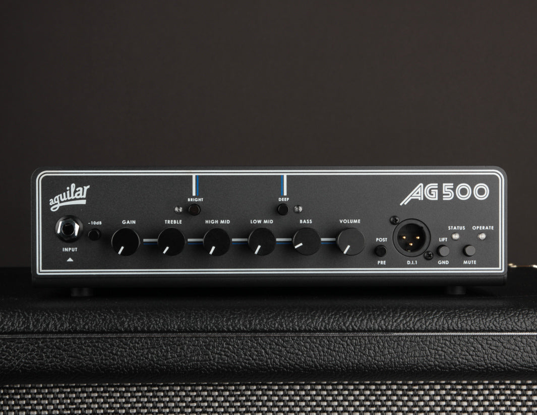 Aguilar AG 500 Gen 2 Bass Amp: Buy Now at The Music Emporium