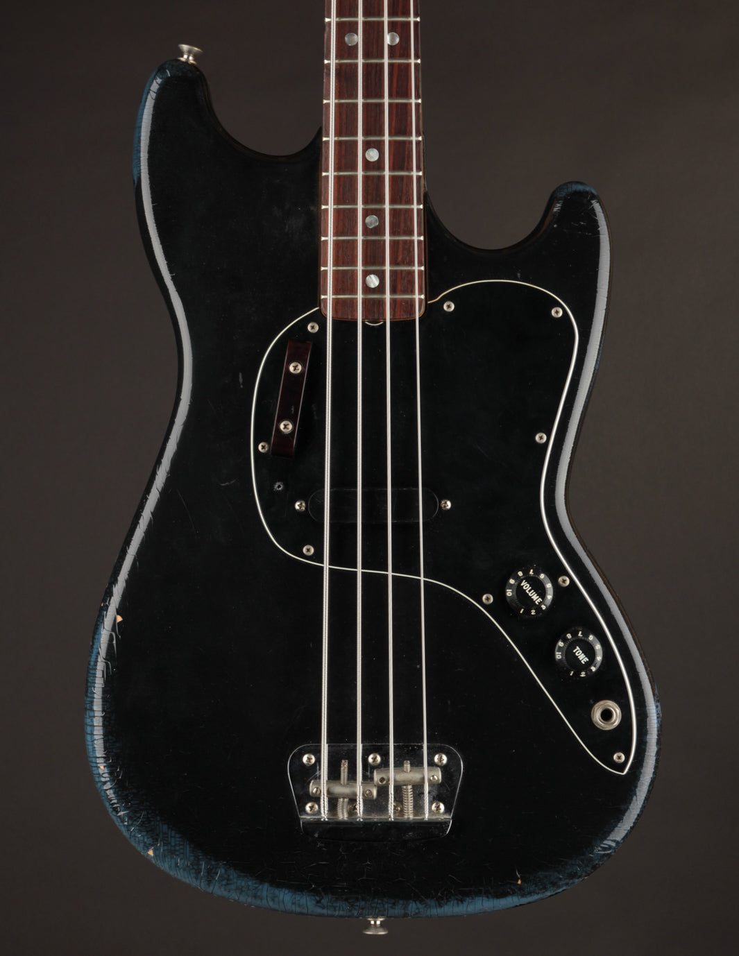 1979 Fender Musicmaster Bass: Black Beauty at The Music Emporium