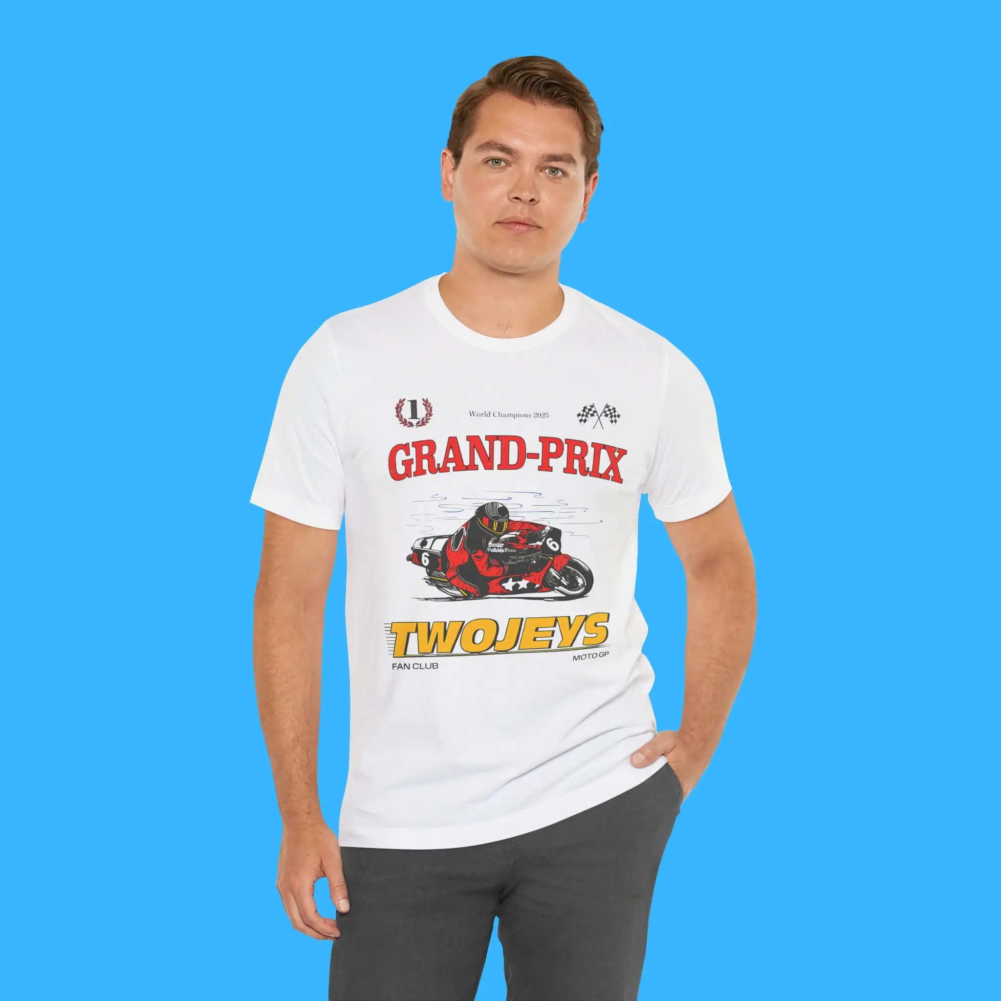 Grand Prix Twojeys Shirt - Marc Márquez World Champions Tee - FunnyT
