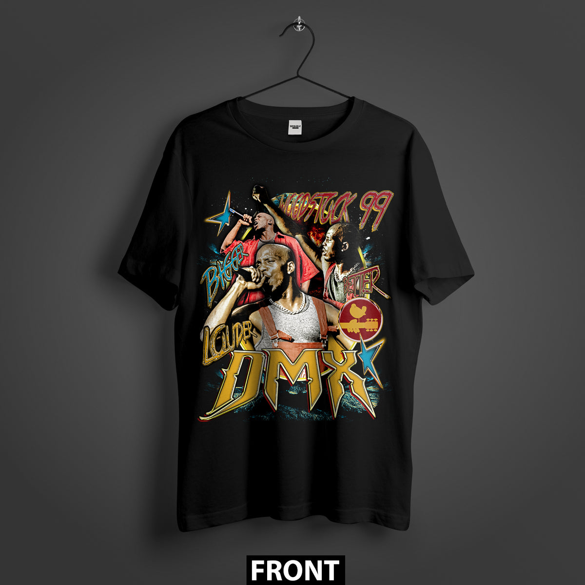 DMX Woodstock '99 Double-Sided Premium T-Shirt (Unisex
