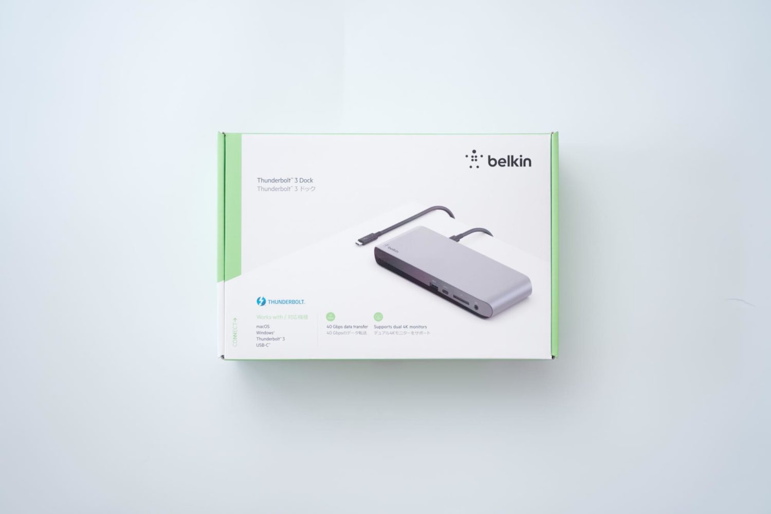 買った】ベルキンのUSB-Cドックステーション『Thunderbolt3 Express