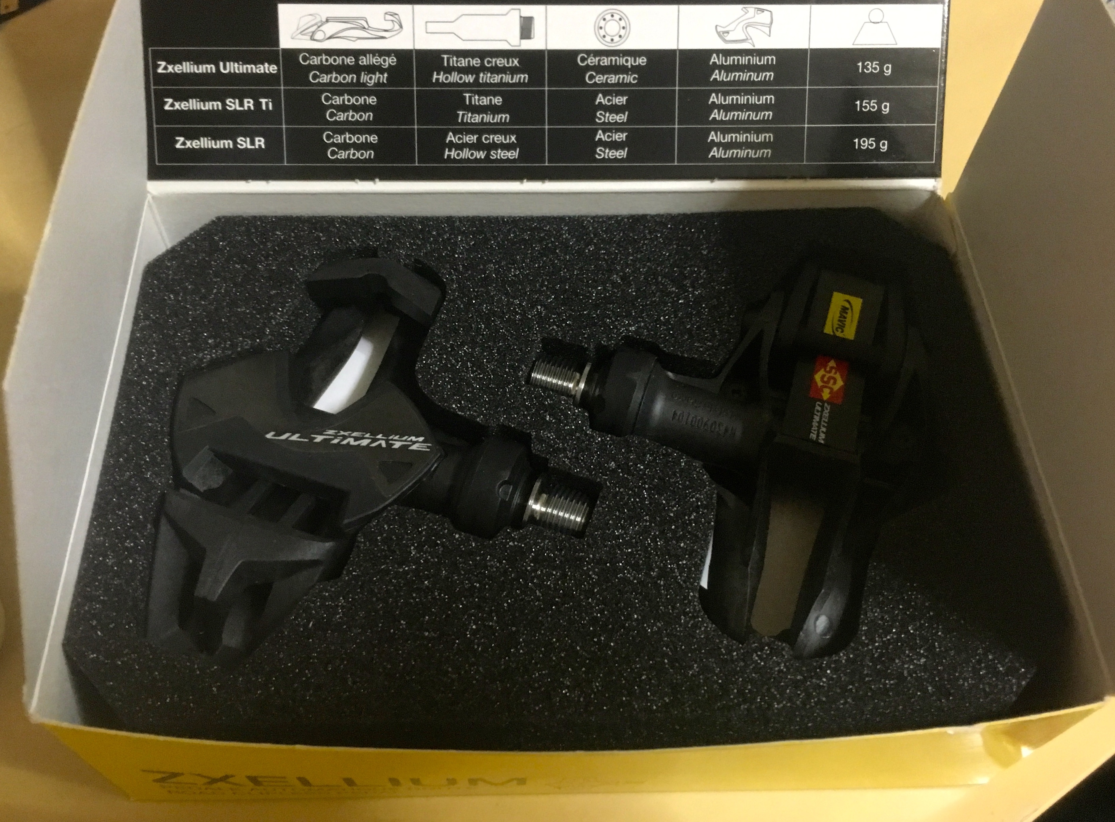 最高のペダルMavic Zxellium Ultimate購入 | 止まったら死亡