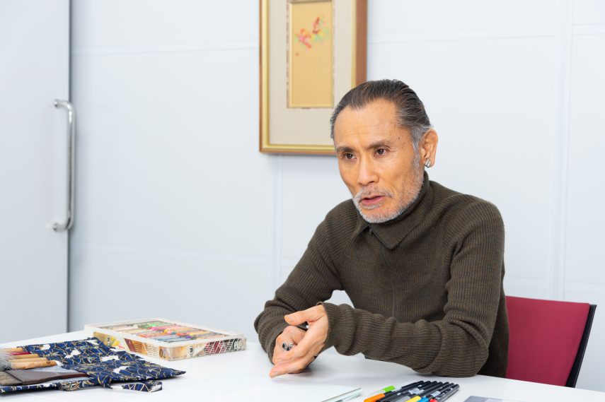 FUN ART LOVERS】 Vol.12 片岡鶴太郎｜TOMBOW FUN ART STUDIO ｜トンボ鉛筆