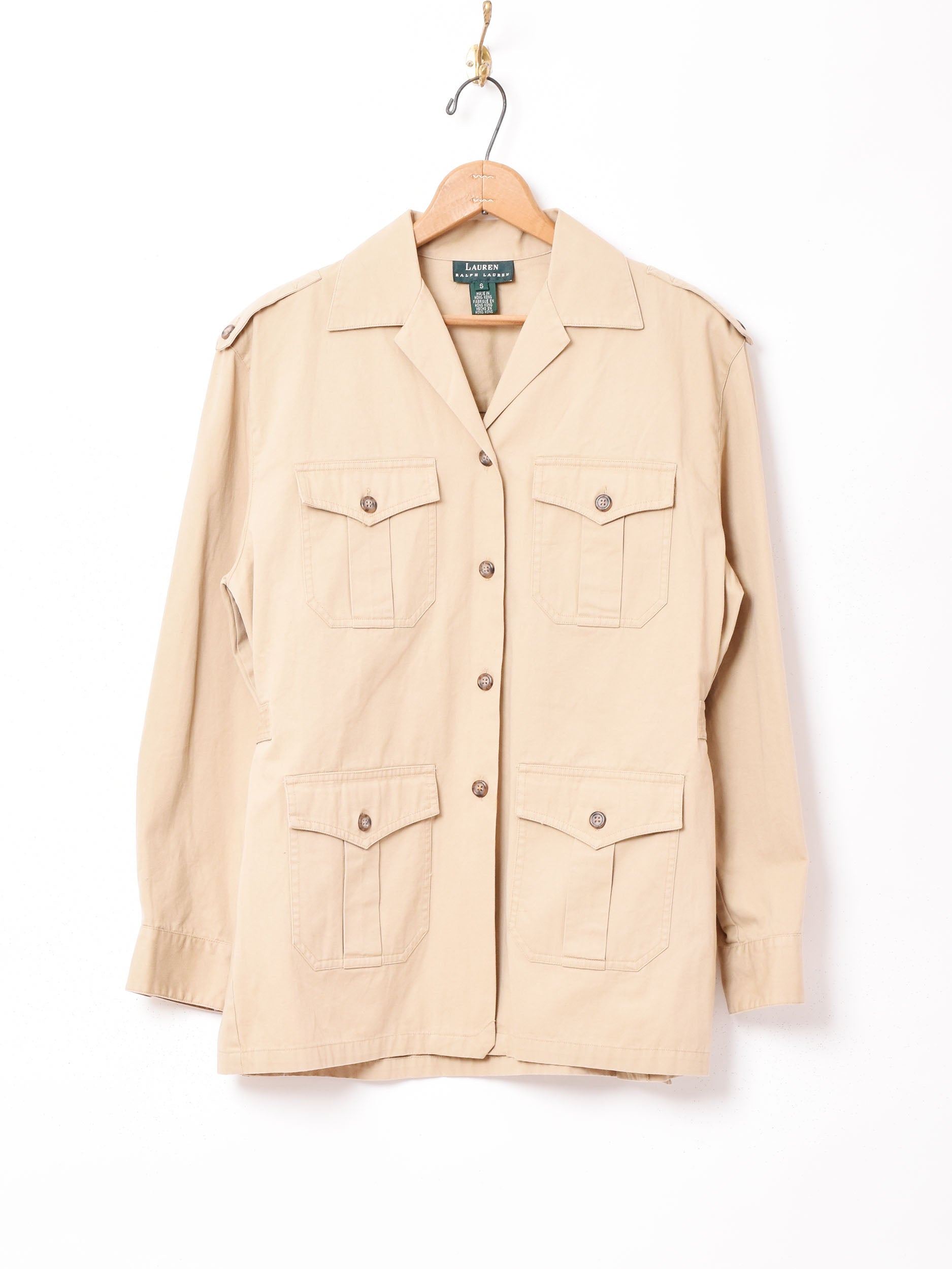 Ralph Lauren サファリジャケット コットンツイル生地 – 古着屋Top of