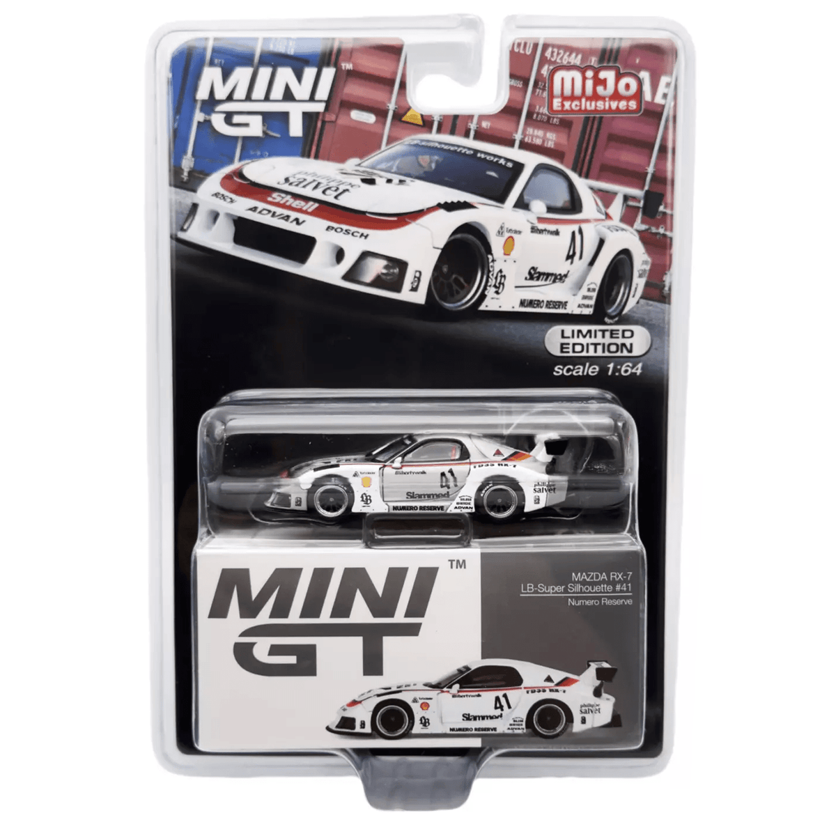 MINI GT MAZDA RX-7 LBWK MINIGT チェイス Mini GT 1:64 MAZDA RX-7 LB