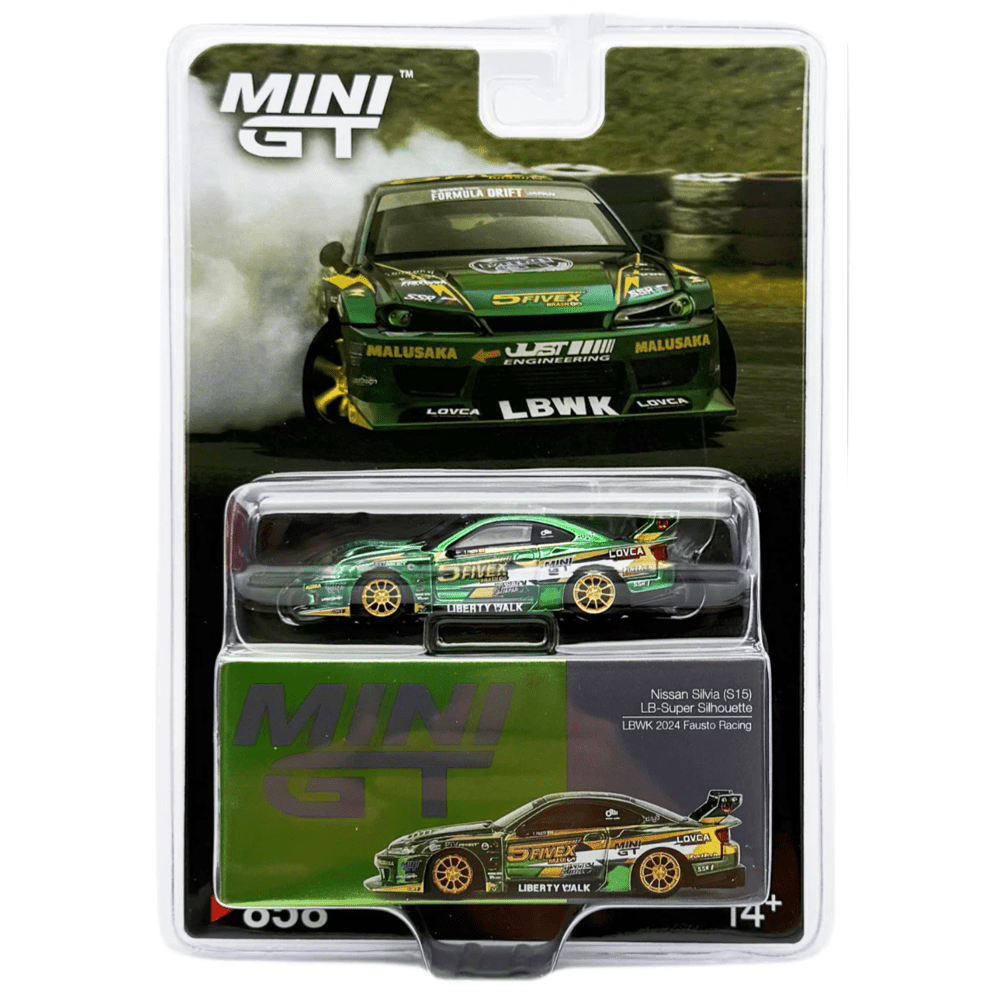 Mini GT - Nissan LB-Super Silhouette S15 SILVIA LBWK - 2024 Fausto