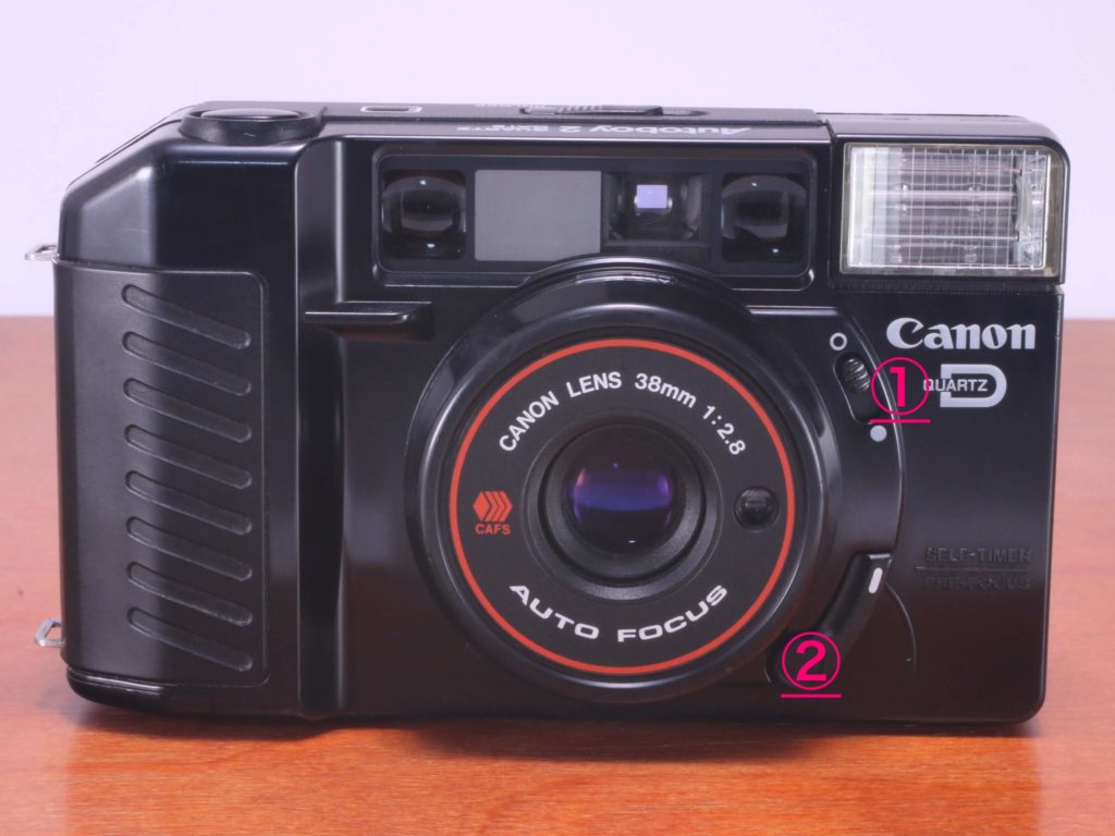 Canon Autoboy 2 の使い方 | Totte Me Camera