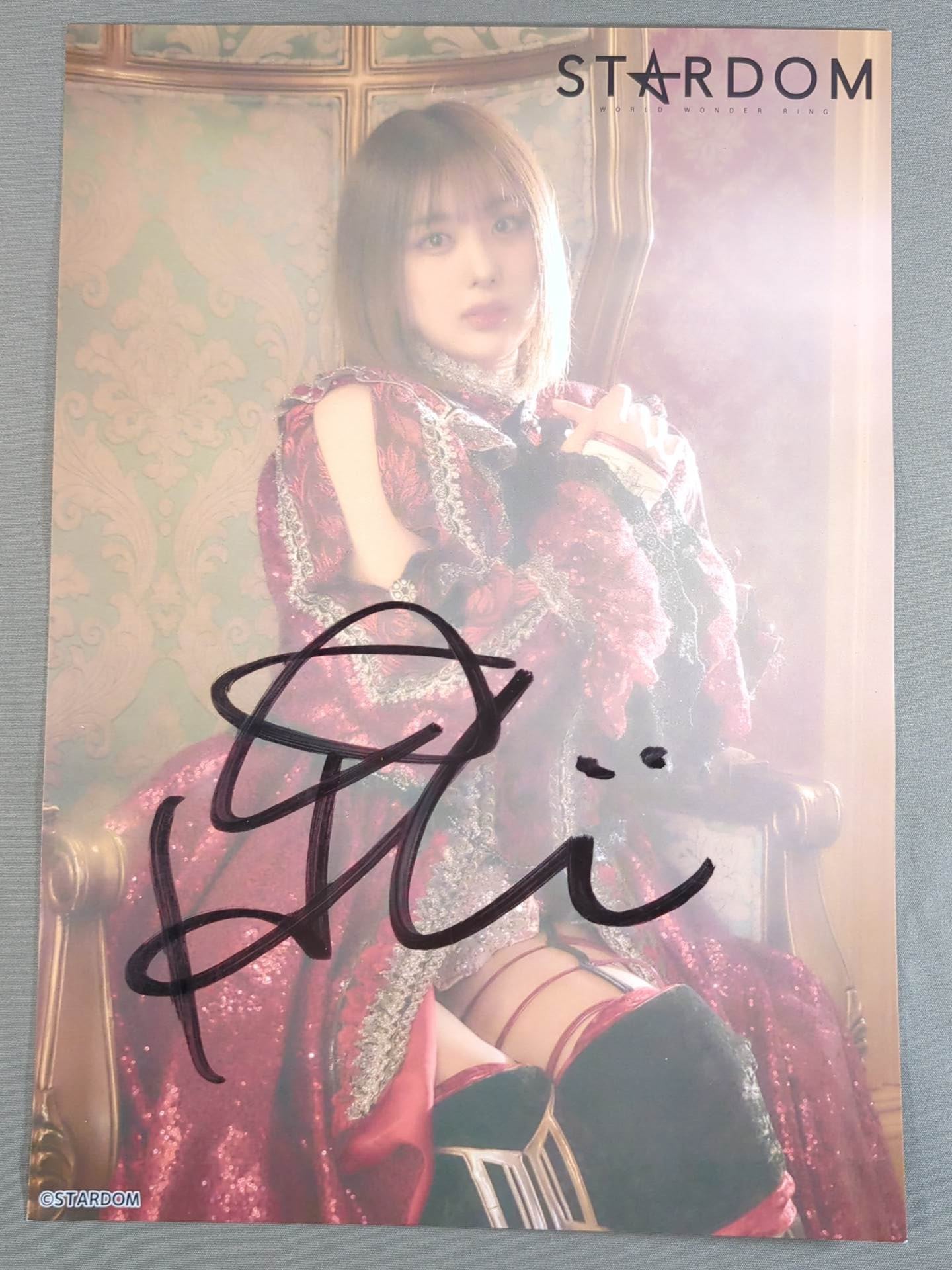 スターダム コズエン サイン入り パネル 女子プロレス スターダム