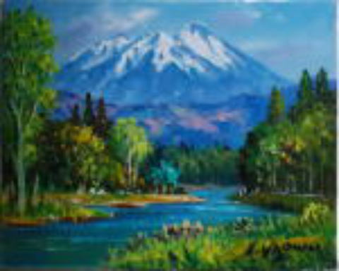 羽沢清水 岩手山