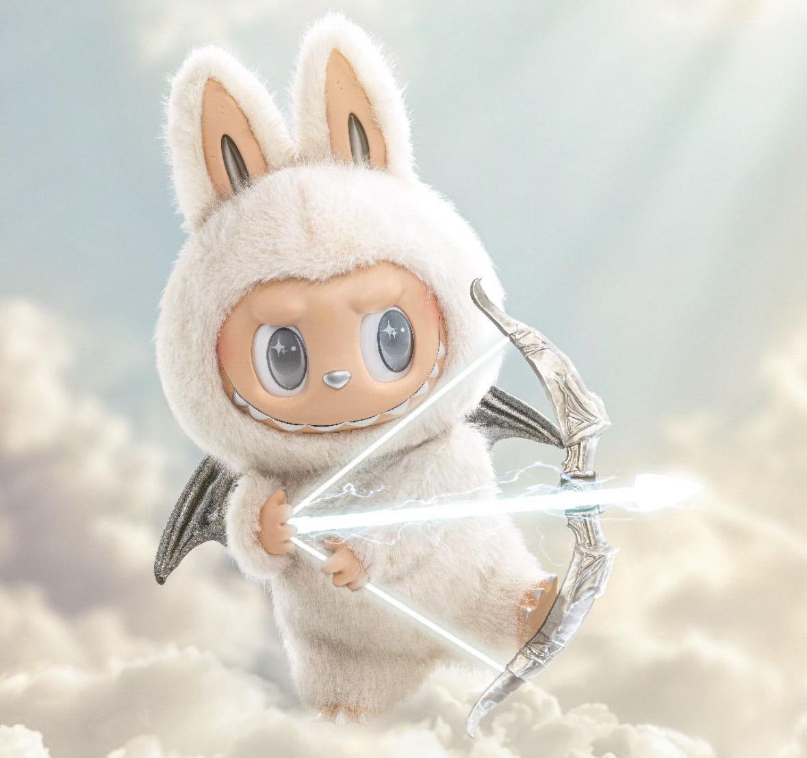 Kasing Lung - Angel Zimomo ( White ,Labubu, The Monsters) – Toyol Toys