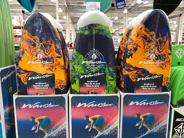 コストコの激安スポンジサーフボード【WAVE STORM】を買ってしまった