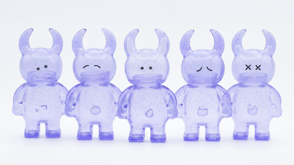 UAMOU CLEAR LAVENDER GLITTER / ウアモウ クリアラベンダーラメ｜UAMOU