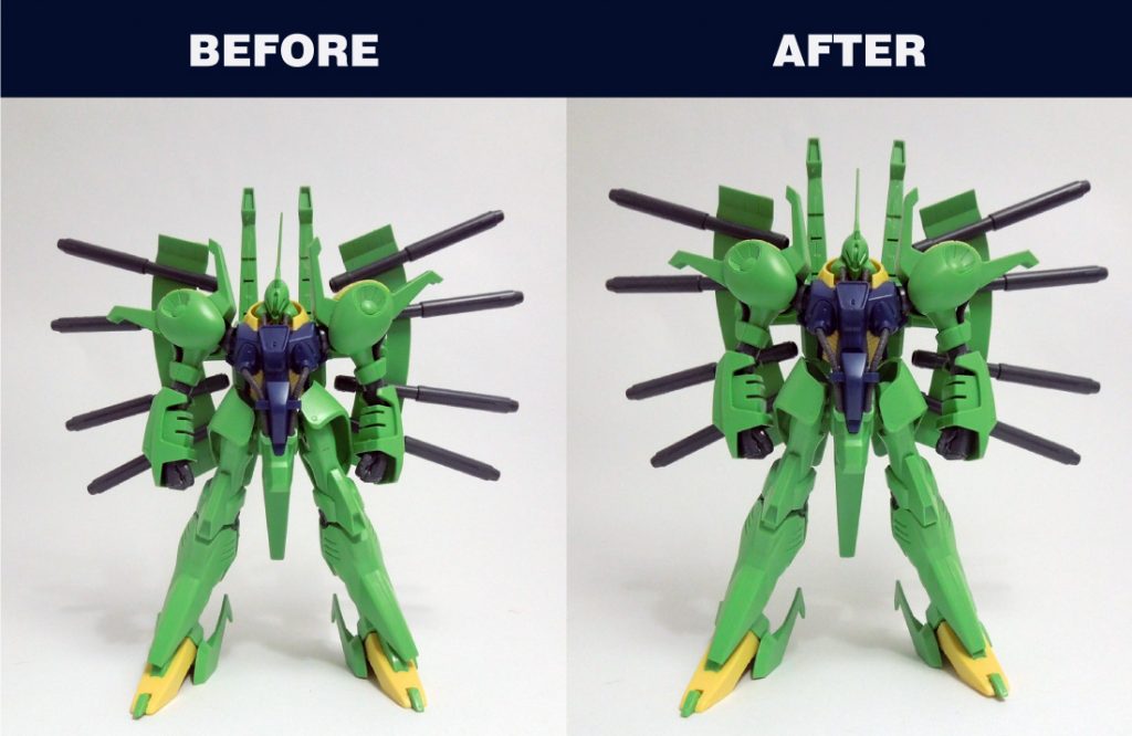 HGUC パラスアテネMAXファクトリー ヘイスティ進捗報告。 – UC