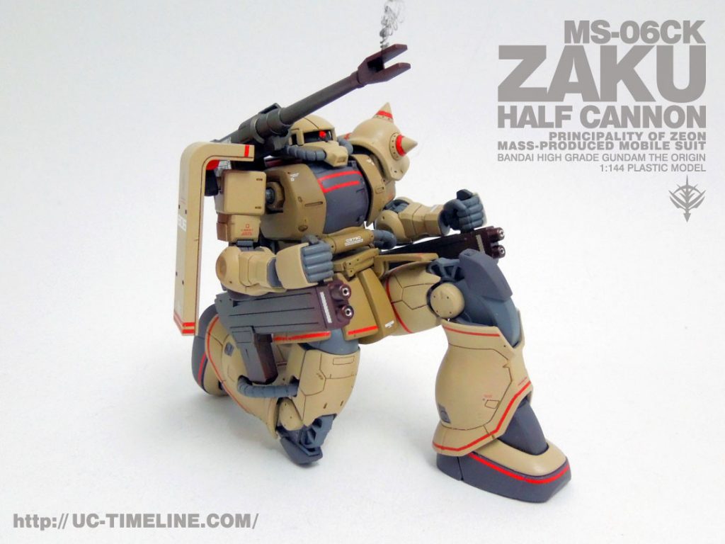HGTO ザク・ハーフキャノン完成報告。 – UC-TIMELINE. ガンプラ好き