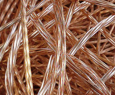 1号銅・ピカ線の買取り価格-内田産業株式会社-特一号銅、ピカ銅・電線