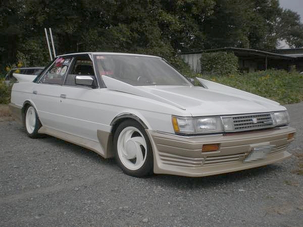 街道・当時ハイソカー！5速MT！マークⅡ(GX71型)＆オートレジェンドの