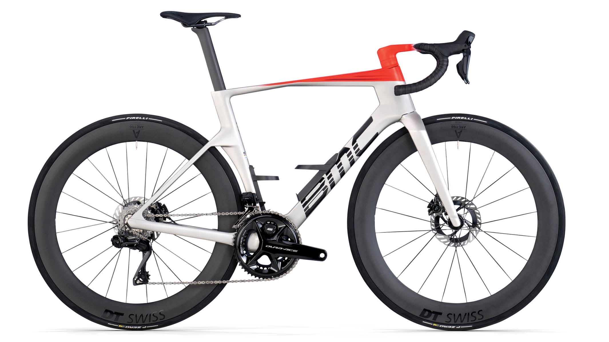 Teammachine R 01 TWO Arctic Silver / Neon Red – BMC USA Corporation