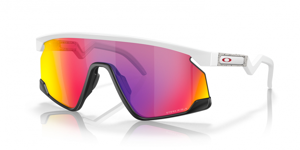 Oakley BXTR Matte White W/ Prizm Road – JS Industries USA