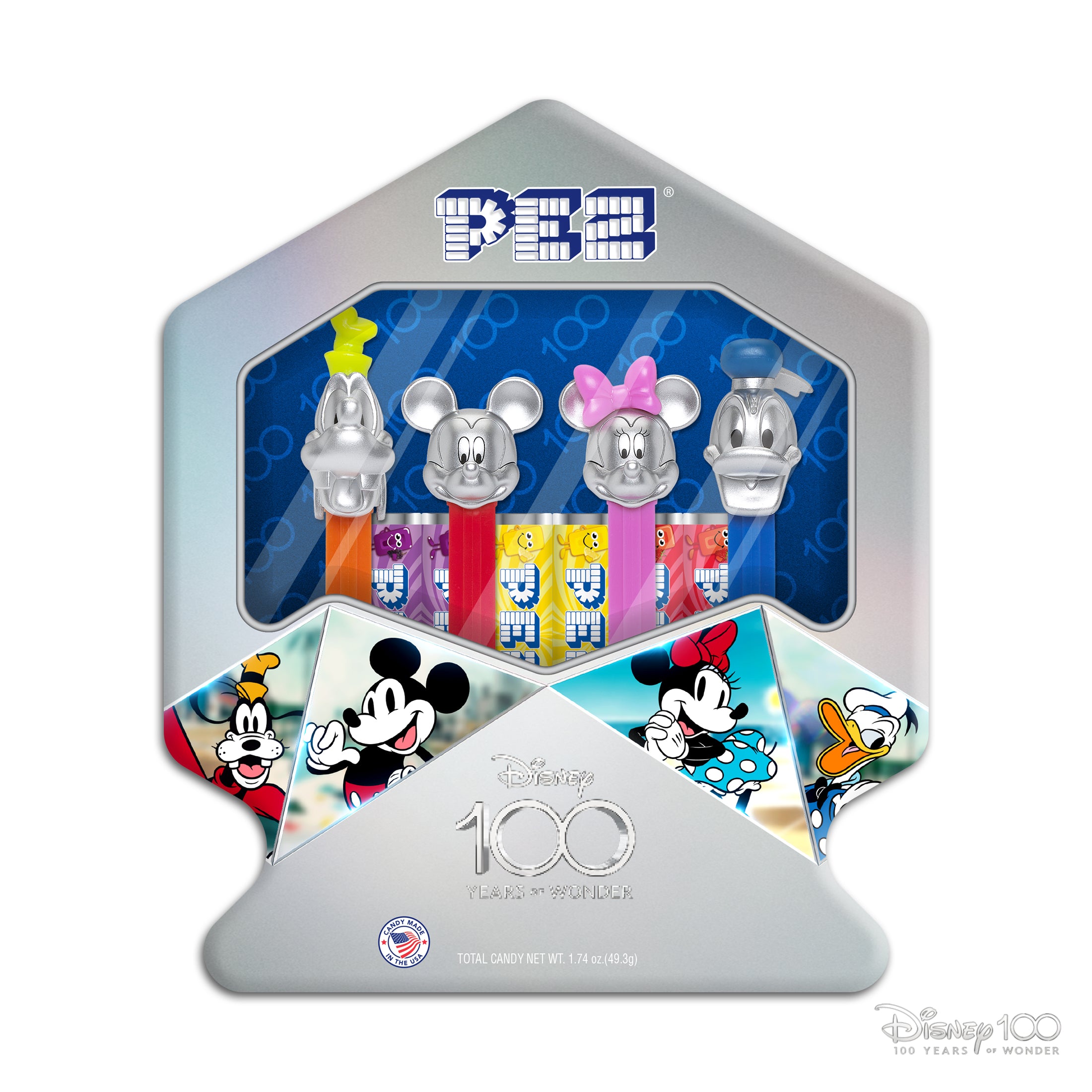 Disney 100 PEZ Gift Tin Gift | Disney 100 | PEZ Official Online