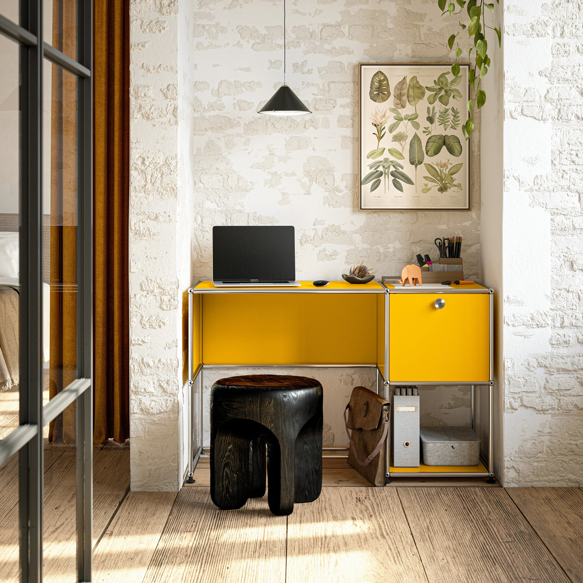 USM Haller Custom Office Desk Unit (A) – USM Modular Furniture