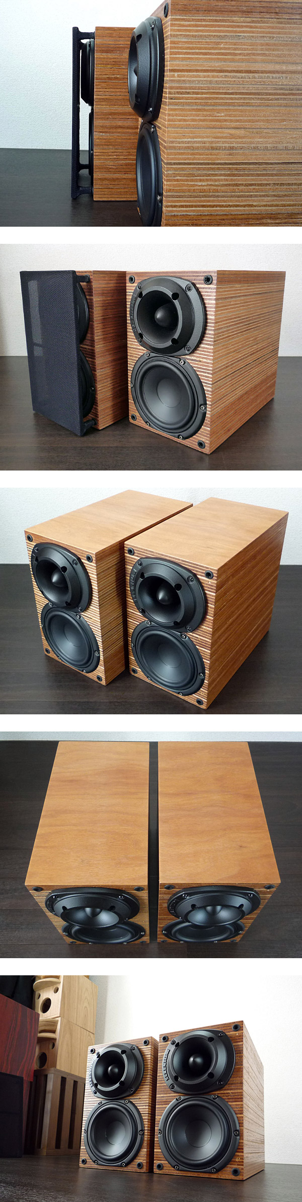 自作ハイエンド2way JBL ST400＆ピアレス P2