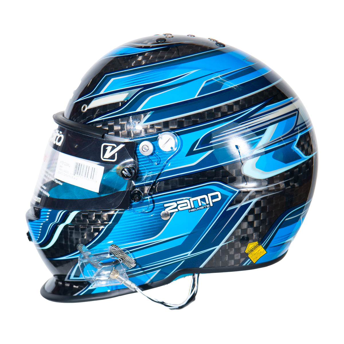 RZ-67 Pro Series-Carbon Fiber-Blue Graphic Helmet– Velocita-USA
