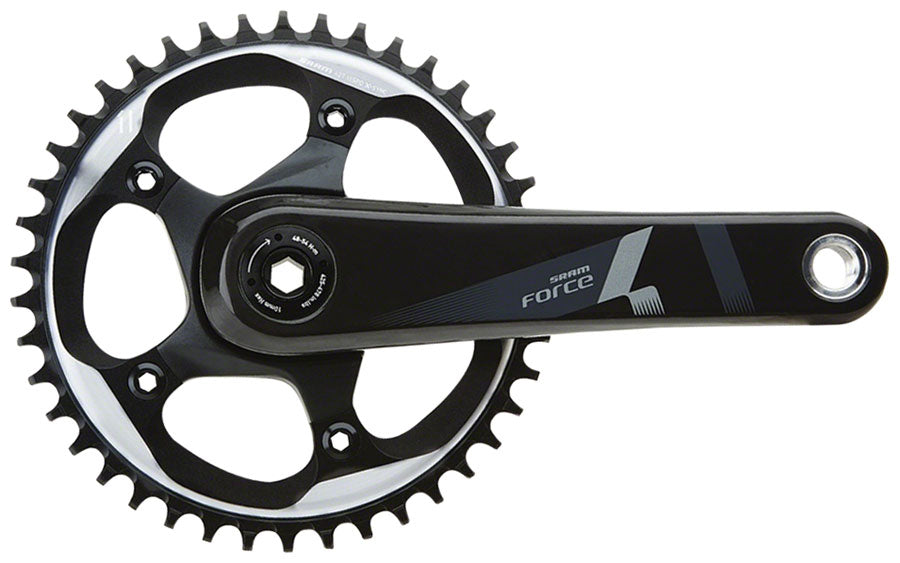 SRAM Force 1 Crankset - 170mm, 10/11-Speed, 42t, 110 BCD, BB30