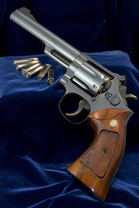 ハートフォードS&W M19-6インチ(3)ブルーイング完成 - 大人買いモデルガン