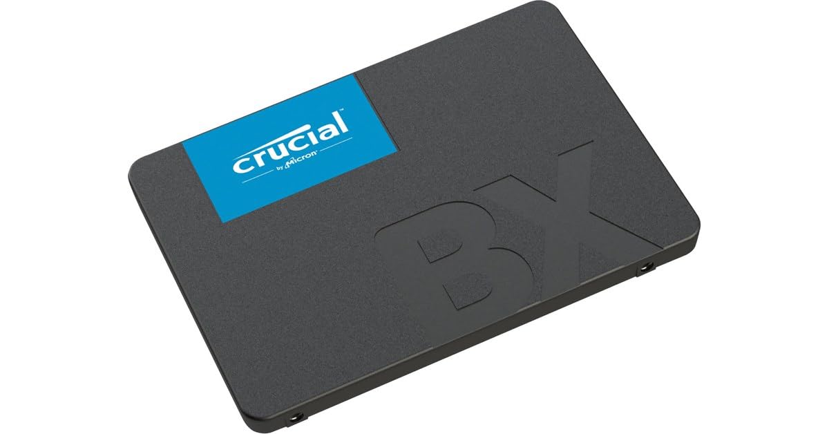 CRUCIAL BX500 500GB SATA 2.5-INCH SSD CT500BX500SSD1– Vishal