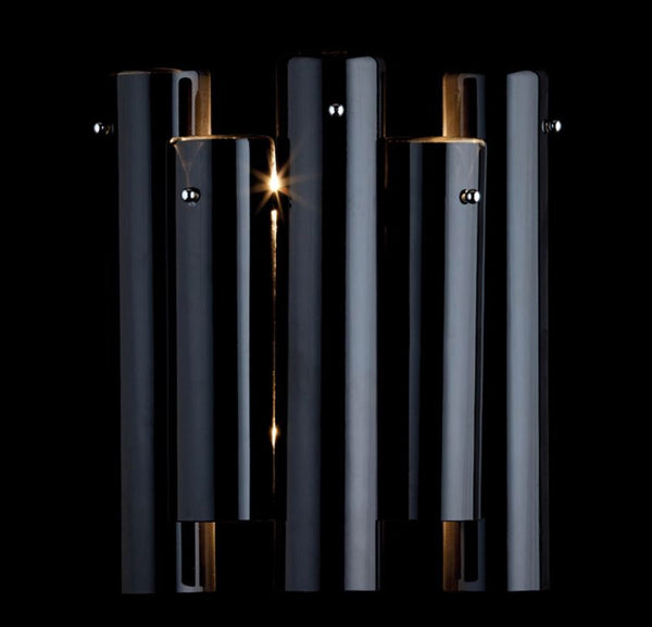 Murano Glass Tube Sconce – Pulegoso Glass – Visions of Venice