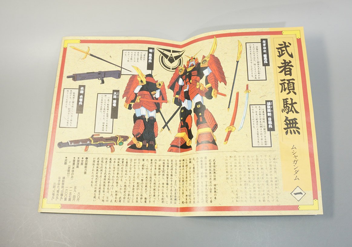 モビルスーツ戦国伝 一 武者頑駄無: SD模型史のスキマ