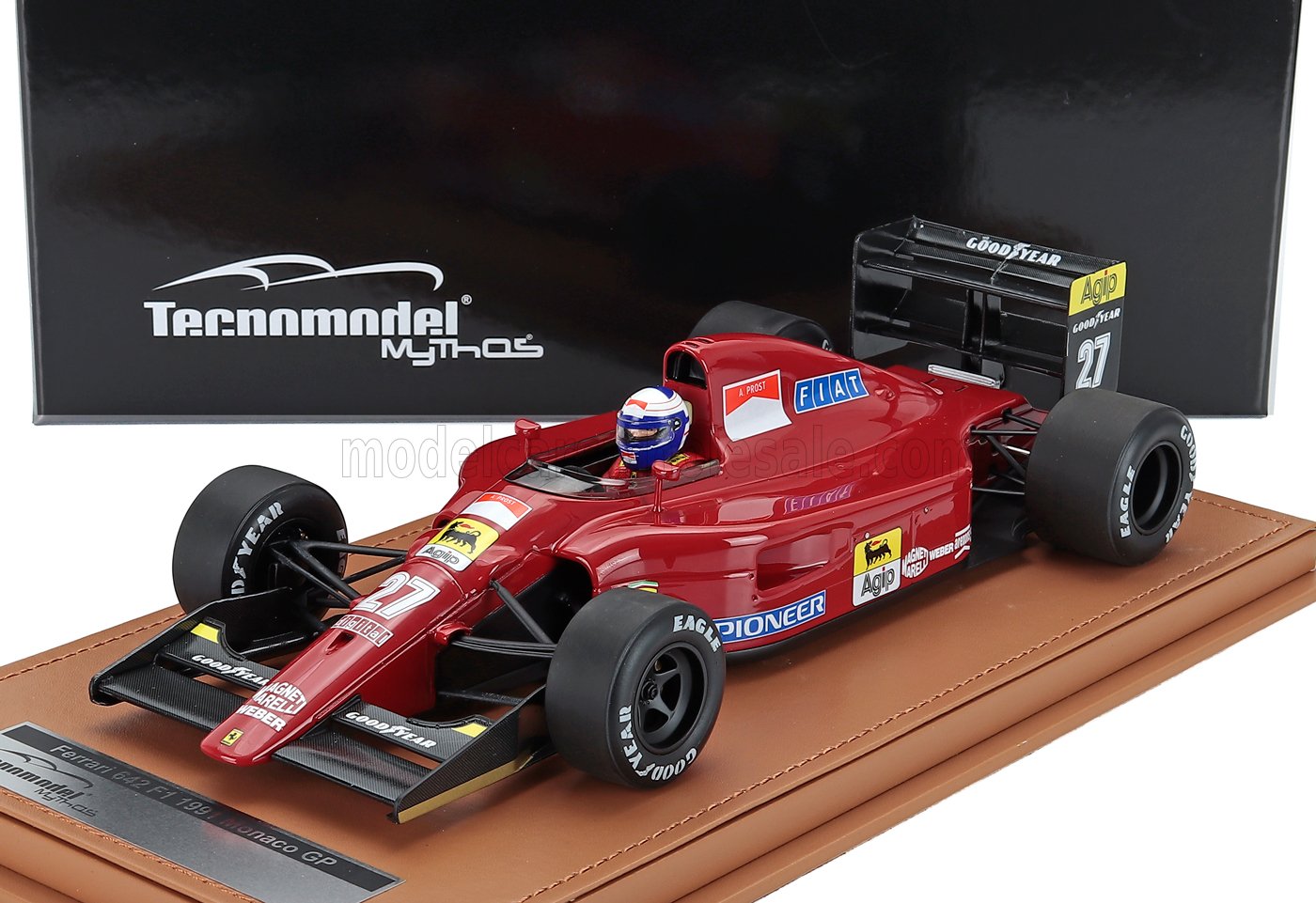 FERRARI - F1 642 N 27 MONACO GP (with pilot figure) 1991 ALAIN